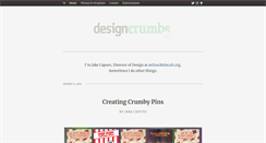 Desktop Screenshot of designcrumbs.com