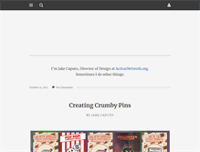 Tablet Screenshot of designcrumbs.com